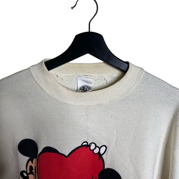 Vintage 80s Disney Mickey & Co Sweatshirt XL - Picture 3 of 5